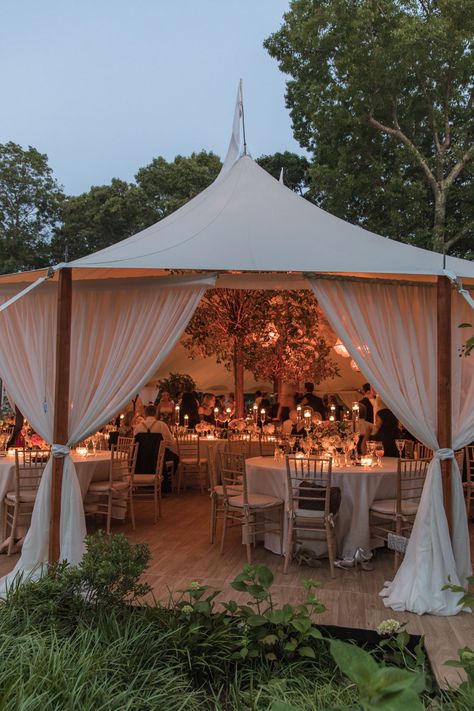 Tent Style Wedding, Backyard Wedding Tent Lighting, Tented Dinner Party, Tent Wedding Aesthetic, Forest Tent Wedding, Wedding Tent Lanterns, Uk Outdoor Wedding, Intimate Tent Wedding, Backyard Wedding Clear Tent