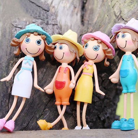 Cloth fairy dolls