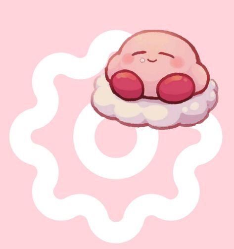 Kirby Cute Icon, Kirby Icons For Apps, Cute Kirby Pfp, Kirby Icons, Kirby Icon, Apps Kawaii, Kirby Pfp, Pokemon Pink, Cute Kirby