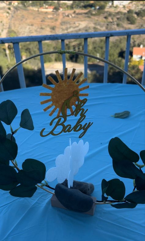 Sun Theme Centerpieces, Sun Themed Centerpiece, Sun Table Centerpiece, Here Comes The Sun Baby Shower Centerpiece, Sunshine Table Centerpieces, Sun Baby Shower Centerpieces, You Are My Sunshine Centerpieces, Sunshine Baby Shower Centerpieces, Here Comes The Son Baby Shower Centerpieces