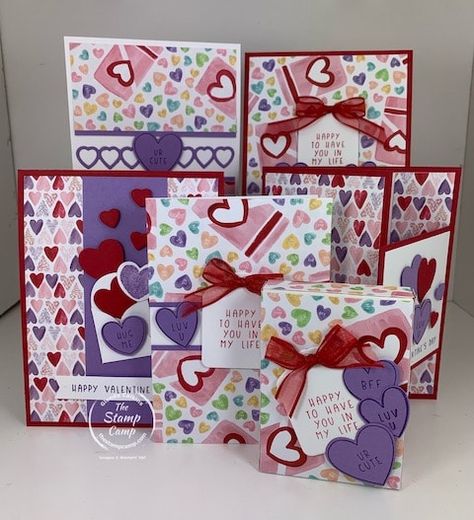 Stampin Up Valentines, Stampin Up Valentine Cards, Valentine Love Cards, Valentine Wishes, Mini Cat, Valentine Cards Handmade, Conversation Cards, Cards Valentines, Valentines Day Cards