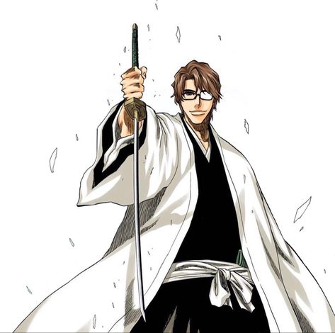 Sousuke Aizen, Bleach Pictures, Aizen Sousuke, Bleach Drawing, Aizen Sosuke, Cr7 Wallpapers, Tite Kubo, Bleach Anime Ichigo, Bleach Anime Art