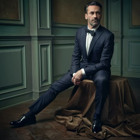 Jon Hamm | Mark Seliger's Vanity Fair Oscar Party Portrait Studio John Hamm, Mark Seliger, Portraits Men, Men Portraits, Men Portrait, Men Poses, Photography Men, Don Draper, Male Portraits