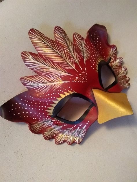 ⭐Phoenix Bird Mask⭐ Phoenix Costume, Bird Mask, World Book Day Costumes, Book Day Costumes, Mythical Birds, Bird Costume, Bird Masks, Masks Crafts, Maskcara Beauty