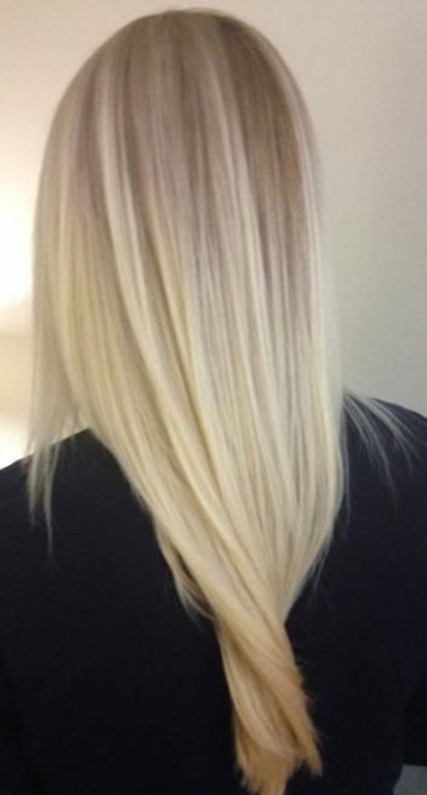 Don’t be afraid to go almost white. It can be intimidating at first but its icy look will make you look fierce and hot. Soft Blonde Hair, Baby Blonde Hair, Ash Blonde Balayage, Soft Blonde, Light Blonde Hair, Long Blonde, Long Blonde Hair, Light Blonde, Love Hair