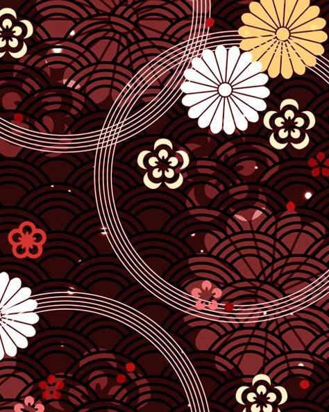 Haori Pattern Design, Kimono Design Pattern, Kimono Wallpaper, Kimono Pattern Design, Japanese Background, Japon Illustration, Textile Pattern Design, Kimono Pattern, Apple Watch Wallpaper