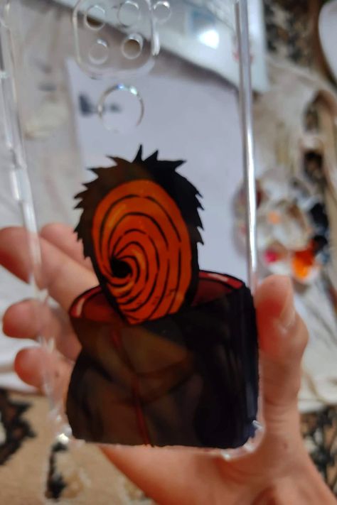 Uchiha Obito, Glass Painting, Glass