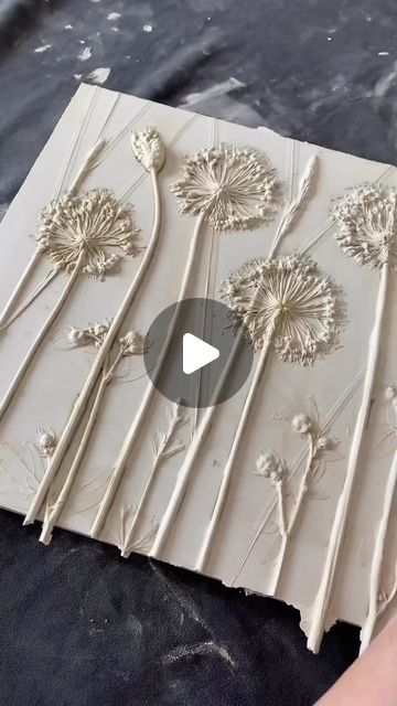 Ceramics Videos on Instagram: "Flower clay art by @floralstoris" Clay Mural Art Ideas, Flower Clay Art, Ceramics Videos, Flower Clay, July 4, Mural Art, Clay Art, Flower Art, Polymer Clay