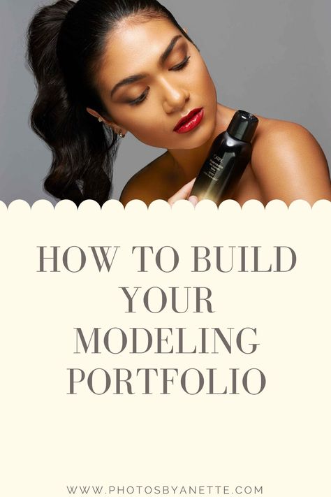 Tips on how to build a solid modeling portfolio. Having strong marketing tools increases your chances of being hired! #modelportfolio #modelbook #modeling How To Build A Modeling Portfolio, Modeling Portfolio Outfits, Modeling Portfolio Examples, Modelling Portfolio Ideas, Model Book Portfolio, Commercial Modeling Portfolio, Modeling Portfolio Ideas, Model Portfolio Poses, Model Portfolio Book