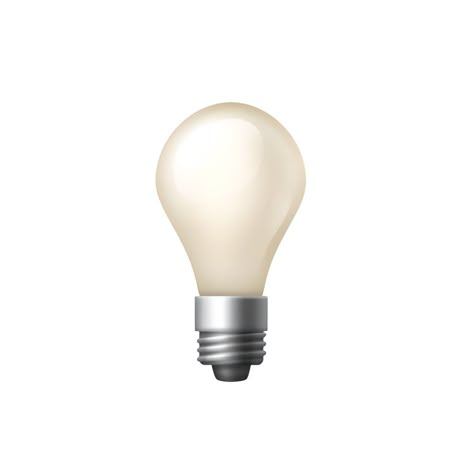 Lightbulb Icon, Emoji Ip, App Png, Emojis Iphone, White Bg, Light Bulb Icon, Emoji Art, Dark Phone Wallpapers, 3d Icons