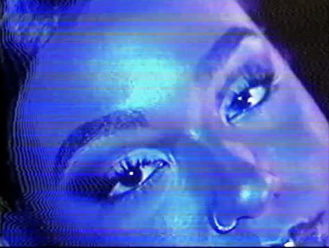 Vhs Camcorder Aesthetic, Liquid Dnb Aesthetic, Blue Vhs Aesthetic, 2000s Music Video Aesthetic, Retro Music Video, Vhs Music Video, Vhs Aesthetic Pictures, Crt Aesthetic, Music Video Inspiration