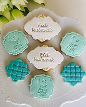 Oat And Raisin Cookies, Eid Cookies, Baby Boy Balloons, Eid Cake, Macadamia Cookies, Truffle Boxes, Its A Boy Balloons, Double Chocolate Cookies, Happy Anniversary Cards