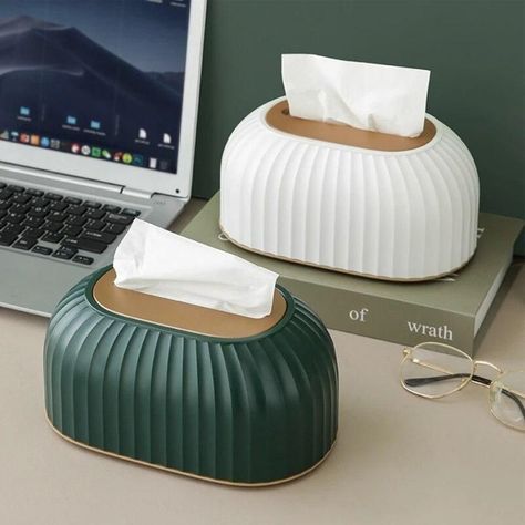 Elegant Nordic-Style Striped Tissue Box Holder – Multipurpose Table Napkin & Toilet Paper Dispenser for Home and Car Introducing our Nordic Striped Tissue Box Holder, a perfect blend of style and functionality. Designed to add a touch of sophistication to any room, this versatile tissue holder is an ideal choice for those seeking both practicality and aesthetic appeal. Its clean, modern design makes it a superb addition to your home, office, or vehicle, ensuring that tissues are always withi... Table Napkin Holder, Toilet Paper Box, Toilet Paper Dispenser, Box Table, Multipurpose Table, Table Napkin, Paper Dispenser, Tissue Box Holder, Tissue Holder