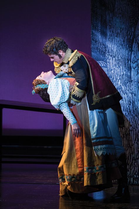 Melinda Pfundstein as Baker's Wife and Peter Saide as Cinderella's Prince in Utah Shakespeare Festival's 2014 production of "Into the Woods." (Photo by Karl Hugh. Copyright 2014 Utah Shakespeare Festival.) www.bard.org Bakers Wife Into The Woods, Into The Woods Musical, Utah Shakespeare Festival, Theatre Aesthetic, Dream Roles, Cedar City Utah, Cinderella Prince, Shakespeare Festival, Cedar City