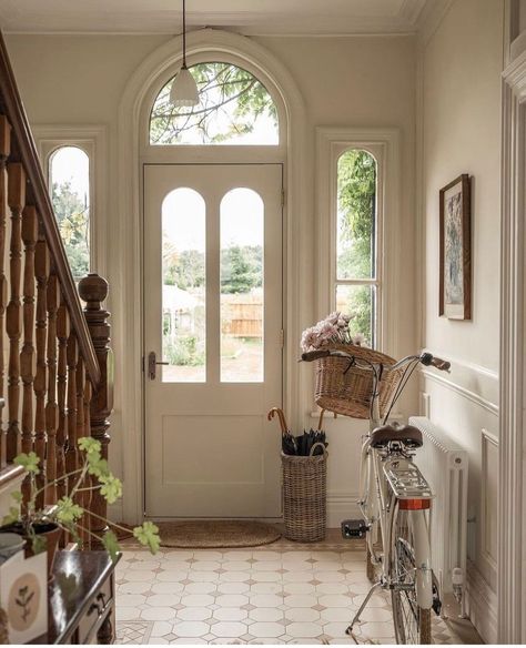 Door Stairs, Yellow Kitchen Cabinets, Aesthetic Window, Walled Courtyard, Outdoor Buildings, Cottage Farm, Home Aesthetic, Barbie Dream House, Dream House Interior