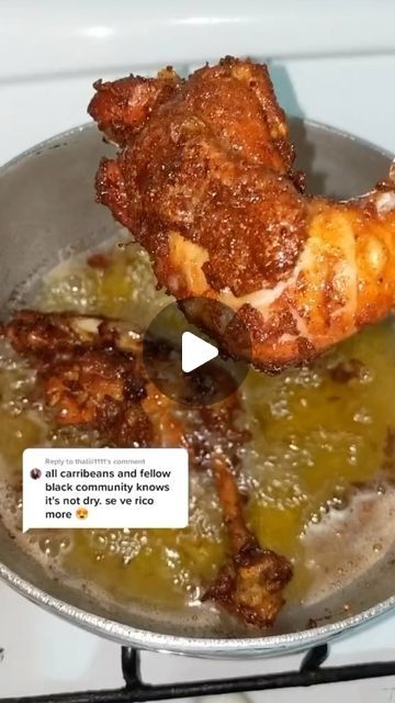 1.8M views · 182K likes | Dahianna on Instagram: "This is an old asf video. From 2021 pero till this day it’s one of my most watched videos. Yes lots of us parboil meats before we fry them and to me they still come out nice and juicy! Not to be confused for Pica Pollo, which is our version (bueno Chinese version if you wanna be technical) of fried breaded chicken. Regular fried chicken or pollo Frito is made like this in most Dominican households! And I meant to say Africans because a lot of our culture comes from them, but I do know some AA that parboil their meat before frying or grilling or baking!& Enjoy!!! . . . #cookingwitd #pollofrito #pollofrito🍗 #friedchicken #dominicanfood" Spanish Fried Chicken, Chicken Vaca Frita Recipe, Mexican Fried Chicken, Puerto Rican Pollo Frito, Dominican Pollo Guisado Recipe, Dominican Fried Chicken, Dominican Stewed Chicken, Fried Breaded Chicken, Dominican Style