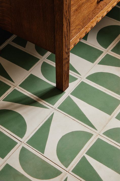 Nissen Hut, Edinburgh Flat, 1960 House, Navy Kitchen, Signature Aesthetic, Tiled Hallway, Encaustic Tiles, Tiled Floors, Grove Street