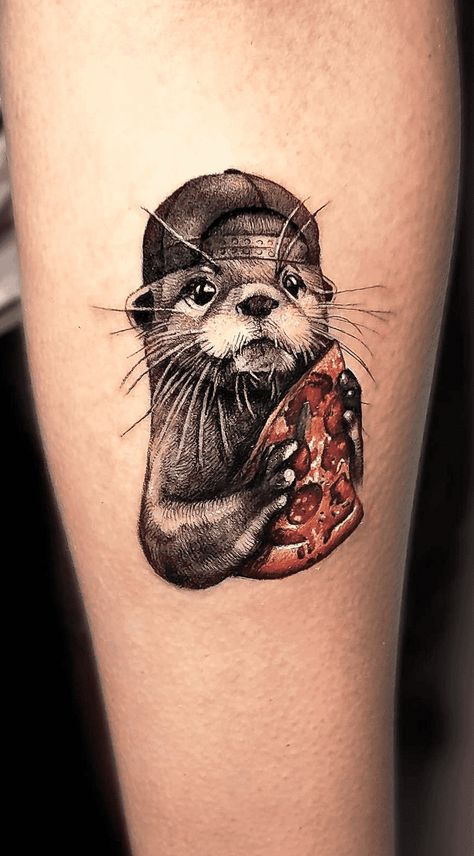 Otter Tattoo Design Ideas Images Otter Tattoo Design, Otter Tattoo Ideas, Sea Otter Tattoo, Otter Tattoos, Manatee Tattoo, Otter Tattoo, Tattoo Design Ideas, Sea Otter, Tattoo On