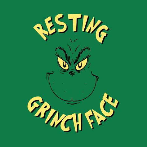 Resting Grinch Face Svg Christmas Svg Grinch Svg Grinchmas Svg Grinchy ...