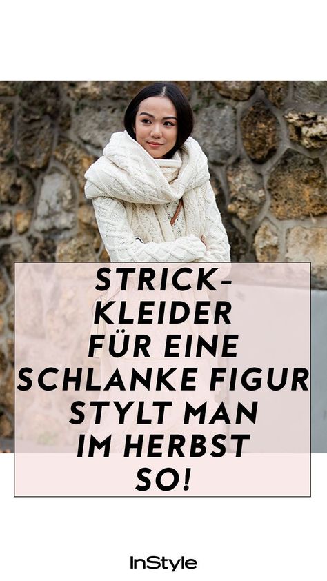 Kleider-Trend: Strickkleider sind der große Kleider-Trend im Herbst 2020 – wir zeigen dir, wie man diese wirklich vorteilhaft stylt! #instyle #instylegermany #mode #modetrend #herbst #herbstmode #herbsttrend #kleid #kleidertrend #strickkleid #knitdress #knit Pullovers Outfit, Pullover Mode, Rock Outfits, Trendy Fall Outfits, Warm Spring, Winter Layering, Style Guides, Winter Outfits, Fall Outfits