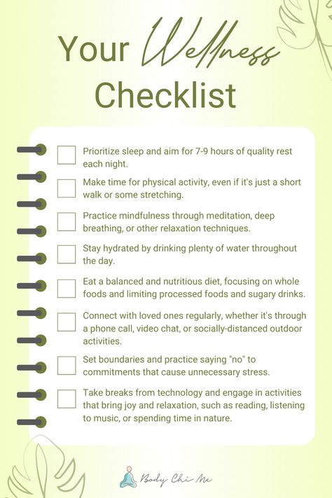 Wellness Check In, Wellness Checklist, 8 Dimensions Of Wellness, Wellness Plan, Health Retreat, Corporate Wellness, Wellness Resources, Life Management, Printable Checklist