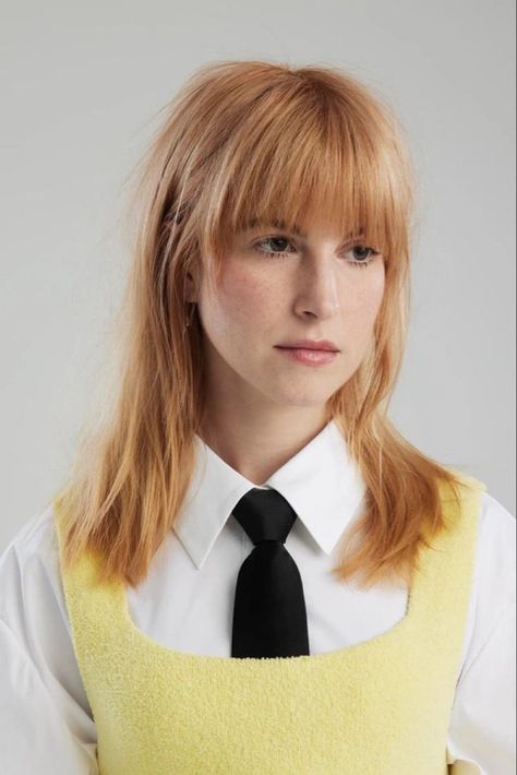 Hayley Williams Ginger Hair, Hayley Williams Bangs, Hayley Williams Haircut, Haley Williams Hair, Hayley Wiliams, Hayley Paramore, Paramore Hayley Williams, Copper Blonde, Personal Image