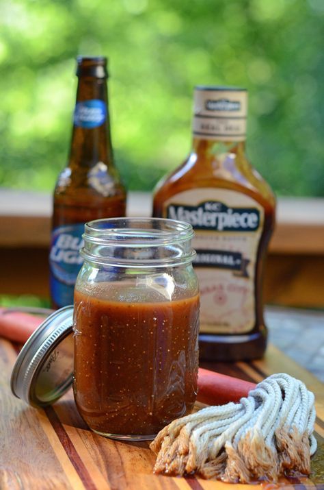 An easy mop sauce for grilled or smoked chicken that I learned from a neighbor long time ago.  Still use it today. Bbq Grilling Recipes, Egg Bbq, Mop Sauce, Sauce For Chicken, Smoker Recipes, Smoked Chicken, Summer Grilling, Smoked Food Recipes, Chicken Marinades