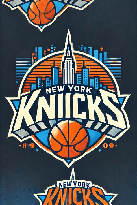 The New York primary colors are blue, orange, silver and black. The blue represents the team’s home city, New York. Understanding these codes helps in creating authentic Knicks-themed designs. Whether you’re designing a poster or a digital graphic, using the correct color codes is crucial. This keeps the team’s identity strong and recognizable. Knicks Logo, New York Knicks Logo, Tshirts Ideas, Knicks Basketball, Ny Knicks, Home City, Basketball Photography, Retro Logos, Shirt Art