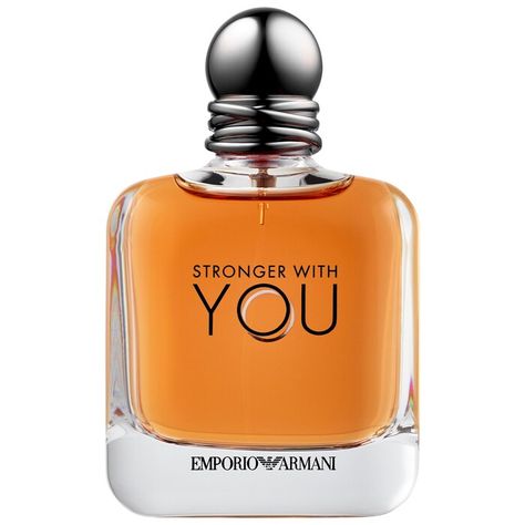 EMPORIO ARMANI Stronger With You - Armani Beauty | Sephora Emporio Armani Stronger With You, Armani Stronger With You, Curls With Straightener, Curl Hair With Straightener, Violet Leaves, Hot Rollers Hair, Giorgio Armani Beauty, Pink Peppercorn, Masculine Fragrance