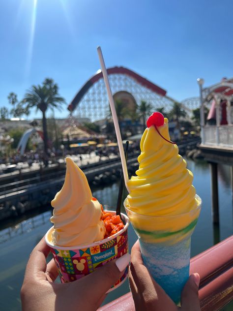 Disney Ice Cream, Bestie Trip, Best Disneyland Food, Park Pics, Disney Characters Mickey Mouse, Disney Foods, Disneyland Holidays, Disney Wish, Disney World Rides