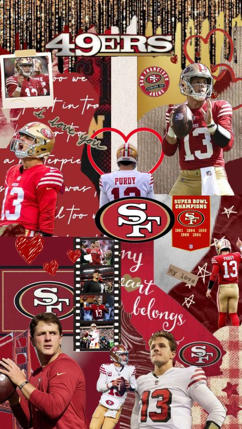 Brock purdy wallpaper 😘 #49res #fypppp #brockpurdy 49ers Wallpaper, 49ers Quarterback, Female Football Player, Brock Purdy, San Francisco 49ers Logo, Nfl Football 49ers, San Francisco 49ers Football, Nfl 49ers, Texas Football