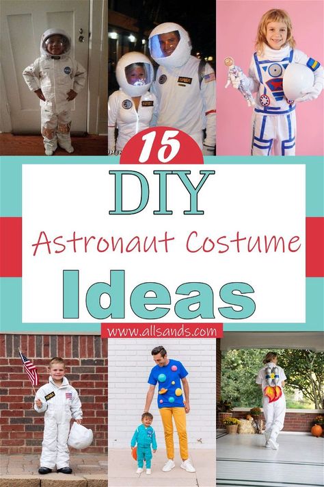 Astronaut Costume Diy Kids, Toddler Astronaut Costume, Baby Astronaut Costume, Diy Astronaut Costume, Science Solar System, Diy Astronaut, Space Suit Costume, Astronaut Diy, Kids Astronaut Costume