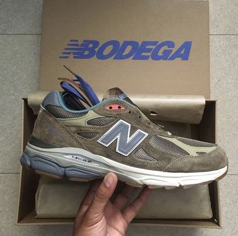 Bodega x New Balance 990 v3 New Balance 990, New Balance Sneaker, Me Too Shoes, New Balance, Chloe, Sneakers, How To Wear, Quick Saves, Clothes