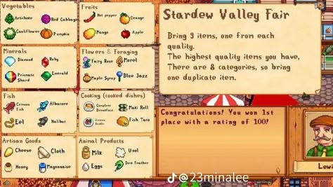 Stardew Valley Fair, Stardew Ideas, Stardew Farms, Valley Fair, Stardew Valley Layout, Stardew Valley Tips, Stardew Valley Farms, Valley Game, Stardew Valley Fanart