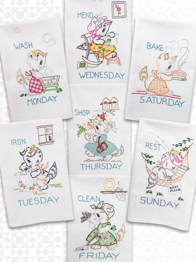 Dish Towel Embroidery, Tea Towels Embroidery, Vintage Embroidery Transfers, Western Embroidery, Hand Embroidery Patterns Free, Iron On Embroidery, Towel Embroidery, Embroidery Transfers, Embroidery Patterns Vintage