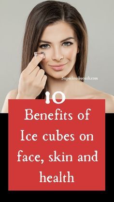 Tips For Oily Skin, Natural Health Tips, Health Skin Care, Natural Face, Healthy Skin Care, Homemade Skin Care, Skin Tips, Ice Cubes, Face Skin