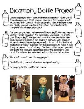 Biography Bottle Project {Guiding Questions for Students as they Read} Custom-written papers, delivered seamlessly and stress-free. Unlocking Essay Excellence: Your Path to A+ Writing 📌 vc investment thesis, biography report, introduction to r 📄 #writing Biography Bottle Project, Biography Project Elementary, Bottle Buddy, Questions For Students, Biography Projects, Biography Project, Social Studies Unit, American History Lessons, 5th Grade Social Studies