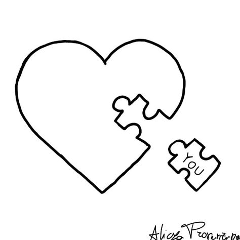 Heart Puzzle Drawing, Geo Tattoo, Dave Tattoo, Puzzle Tattoo, Puzzle Piece Crafts, Puzzle Drawing, Beautiful Paintings Of Nature, Puzzle Tattoos, Tattoo Catalog