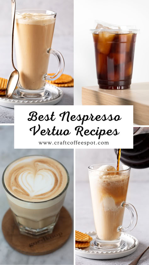 Discover delicious Nespresso Vertuo recipes showcasing its versatility, from comforting classics to indulgent treats. Find links to capsules and ingredients for easy at-home brewing! Coffee From Around The World, Nespresso Melozio Recipes, Nespresso Bianco Doppio Recipe, Nespresso Vertuo Pop Recipes, Nespresso Vertuo Next Recipes, Nespresso Coffee Recipes At Home, Nespresso Drinks Recipes, Nespresso Vertuo Recipes Iced, Easy Nespresso Recipes