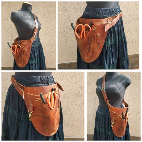 Faux leather bag pattern