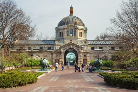 Bronx Zoo Building. BRONX, NY - APRIL 14, 2014: Landmark Zoo Center Building, fo , #AFFILIATE, #APRIL, #NY, #Zoo, #Bronx, #BRONX #ad Zoo Building, New York City Museums, Zoo Pictures, Zoo Design, Zoo Architecture, City Zoo, Building Photo, Bronx Zoo, Architecture City