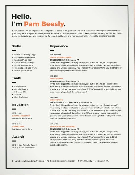 30+ Creative Resume Examples for Every Field [in 2020] Great Resume Examples, Corporate Resume Design, Cute Resume, Advertising Resume, Designer Resume Creative, Graphic Design Resume Creative, Functional Resume Examples, Creative Resume Ideas, Resume Content