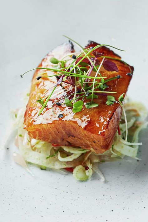 Black Cod with Miso-Ginger Glaze — Rebecca Katz Miso Black Cod Recipe, Miso Cod Recipe, Sablefish Recipes, Black Cod Recipe, Miso Cod, Miso Recipe, Cod Recipe, Black Cod, Date Night Recipes