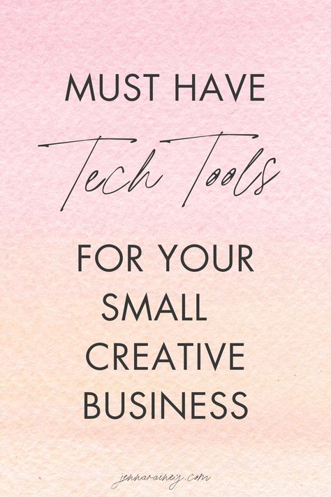 My must have tech tools for your creative small business. One thing I’ve learned in the past 10 years of being a business owner and having multiple team members is the importance of software and tech tools that can help automate, monitor and track expenses, tasks and systems. I’ve gathered up a list of my [current] top ten favorite business tools that have completely changed the game for me. Jenna Rainey, Growing A Business, Track Expenses, Work Hack, Small Business Tools, Small Business Strategy, Online Business Tools, Entrepreneur Tips, Operations Management