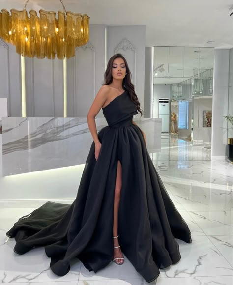 Prom Dress One Shoulder, Black Sequin Prom Dress, Dress One Shoulder Long, Sequin Prom Dresses Long, Princess Silhouette, A Line Prom Dress, Dress One Shoulder, Sequin Prom Dress, Prom Dresses Sleeveless