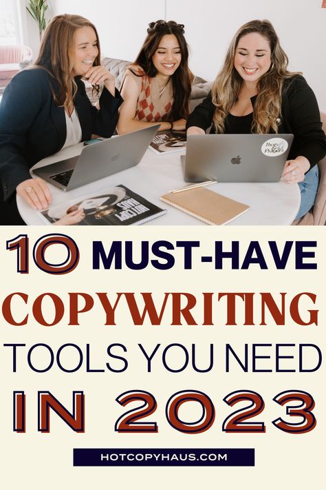 Find the best copywriting tools that makes building your empire easier. Unleash your creativity without spending a penny! Check out these amazing free copywriting tools for website copywriting inspiration and social media copy. Write compelling content with the best tools for copywriting success. Become a copywriting master, and feel more confident in your business at hotcopyhaus.com! Learn Copywriting For Free, Advertising Copy, Copywriting Business, Copywriting Inspiration, Best Money Making Apps, Copy Writing, Copywriting Course, Best Seo Tools, Copy Editor