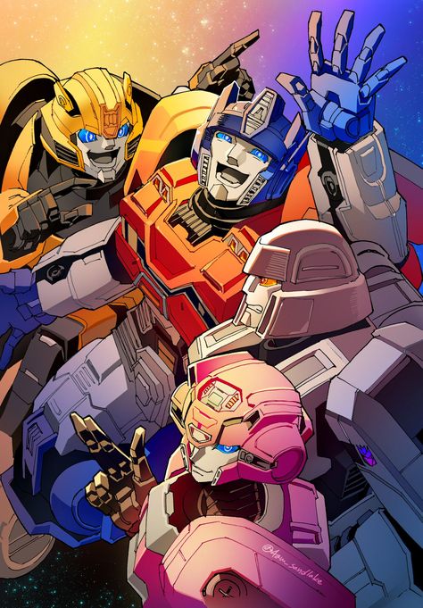 Transformers Animated Wallpaper, Bumblebee Wallpaper Transformers, Transformers One B-127, Transformers One Wallpaper, Bumble Bee And Optimus Prime, 80s Transformers, Beast Wars Megatron, Till All Are One, Transformers Bayverse