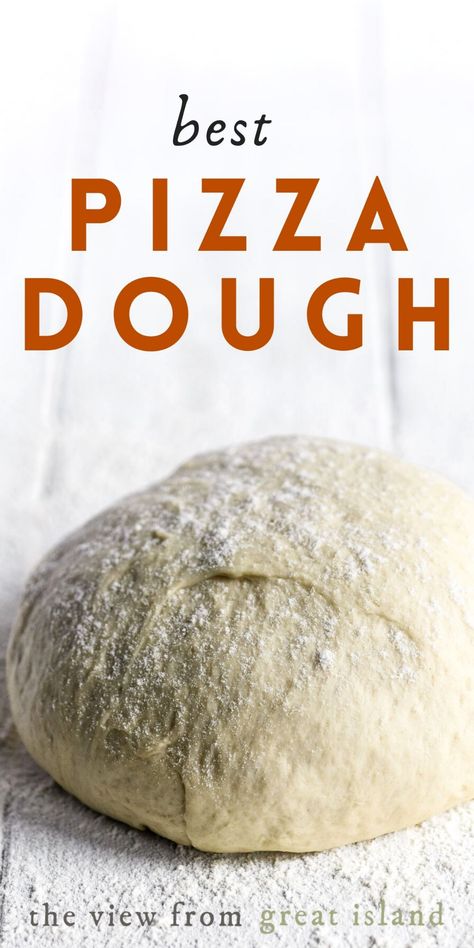 Easiest Pizza Dough, Quick Pizza Dough, Best Pizza Dough Recipe, Perfect Pizza Dough, Sticky Hands, Quick Pizza, Pizza Dough Recipe Easy, Best Pizza Dough, Best Homemade Pizza