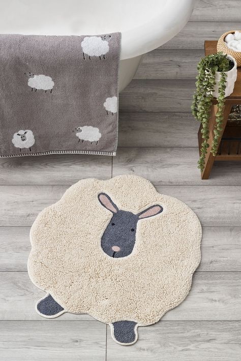 Cotton Bath Mats, Bath Or Shower, Bathroom Towels, Next Day, Next Uk, Bath Mat, Pure Cotton, Sheep, Home Goods