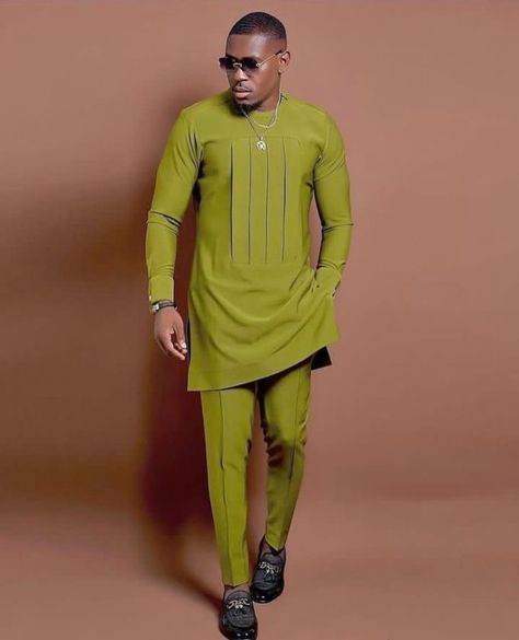 Stunning Ways To Style Senators Outfit for Men. Senator Styles For Men, Latest African Wear For Men, Mens Traditional Wear, Senator Styles, African Wear For Men, Senator Wears, Men Kaftan, Costume Africain, African Suit